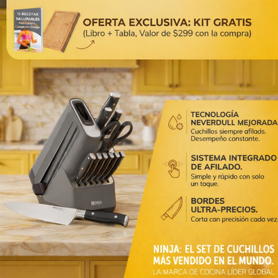 Set de cuchillos Ninja